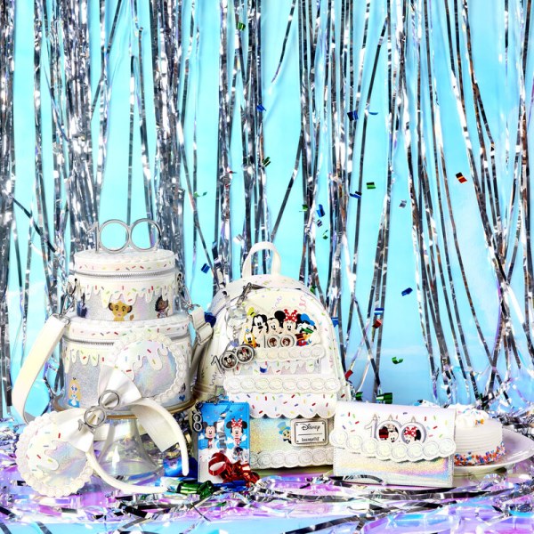 MINI-RUCKSACK Disney 100 Jubiläums Feier Kuchen – DISNEY LOUNGEFLY