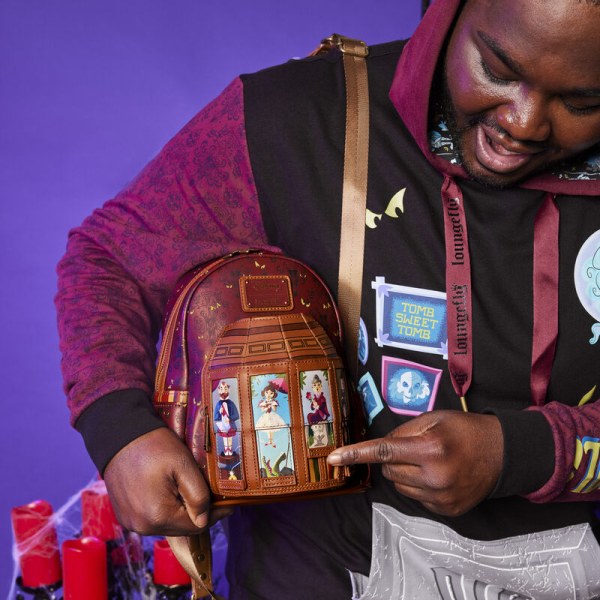 MINI-RUCKSACK Haunted Mansion Stretching Room-Porträts – DISNEY LOUNGEFLY