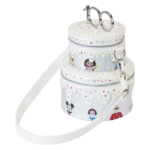 UMHÄNGETASCHE Disney 100 Jubiläums Feier Kuchen – DISNEY LOUNGEFLY