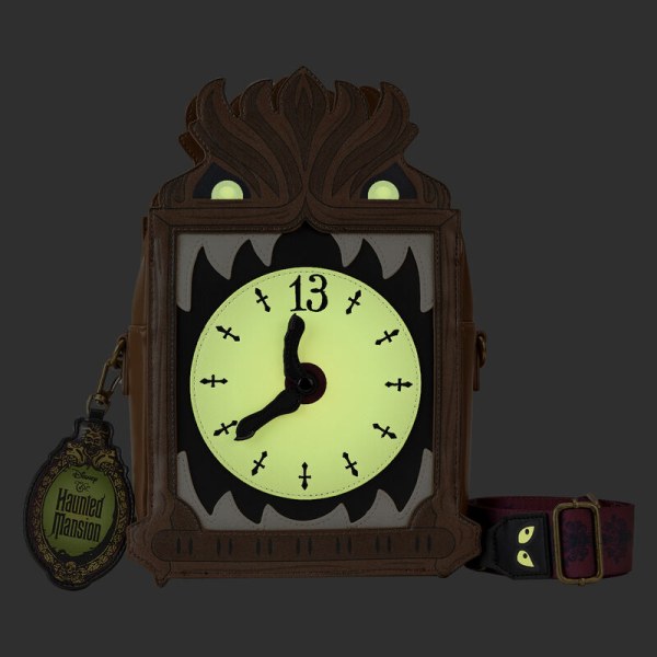 UMHÄNGETASCHE Haunted Mansion Standuhr – DISNEY LOUNGEFLY