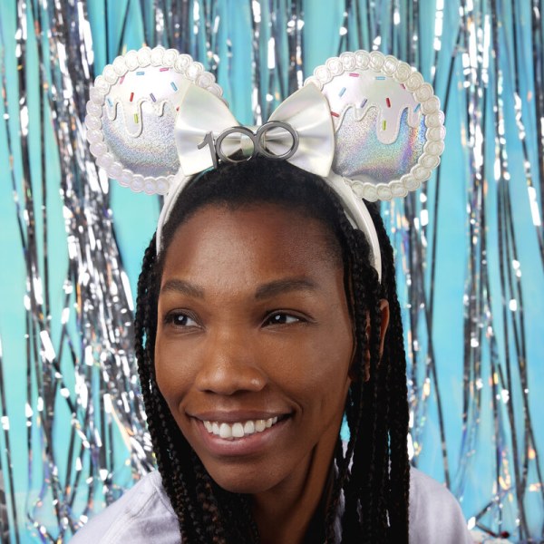 MINNIE JUBILÄUMS-STIRNBAND 100. JAHRESTAG - DISNEY LOUNGEFLY