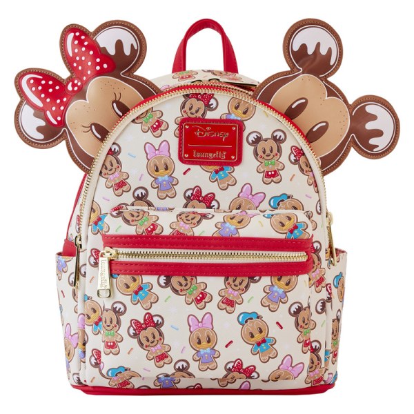 MINI-RUCKSACK Mickey und seine Lebkuchenfreunde mit Stirnband – DISNEY LOUNGEFLY