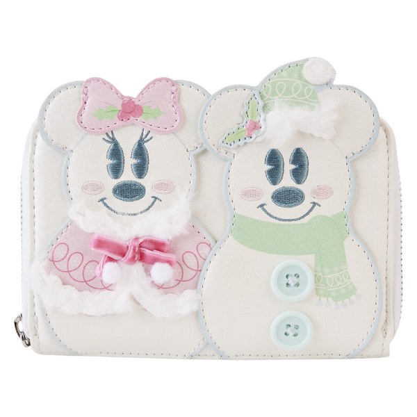 BRIEFTASCHE „Mickey und Minnie Schneemann“ – DISNEY LOUNGEFLY