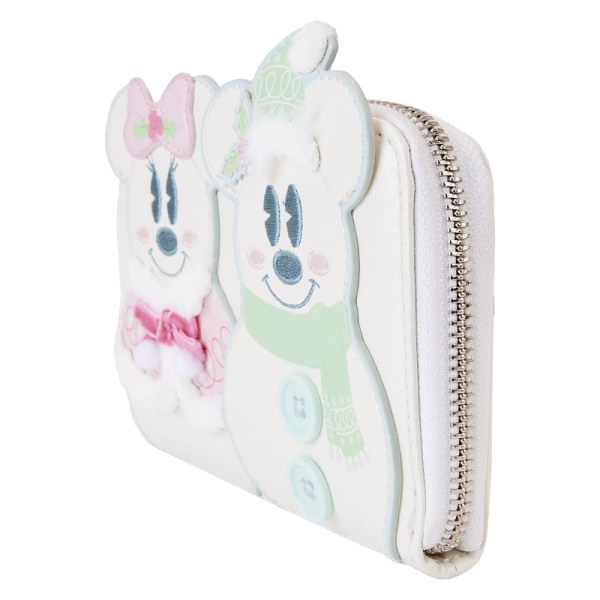 BRIEFTASCHE „Mickey und Minnie Schneemann“ – DISNEY LOUNGEFLY
