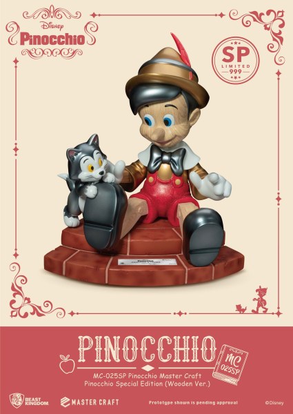 PINOCCHIO HOLZVERSION SPECIAL EDITION – DISNEY MASTERCRAFT