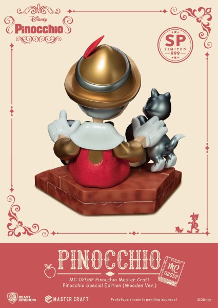 PINOCCHIO HOLZVERSION SPECIAL EDITION – DISNEY MASTERCRAFT