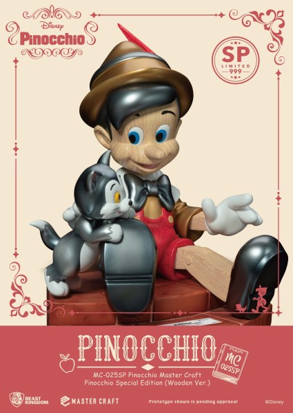 PINOCCHIO HOLZVERSION SPECIAL EDITION – DISNEY MASTERCRAFT