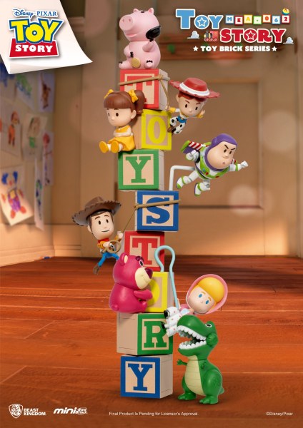 PACK VON 8 FIGUREN TOY STORY – DISNEY-PIXAR MINI EGG ATTACK