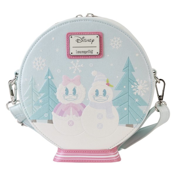 UMHÄNGETASCHE Mickey & Minnie Schneekugel – DISNEY LOUNGEFLY