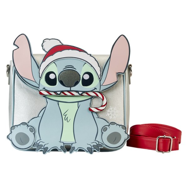 UMHÄNGETASCHE Stitch im Urlaub im Schnee – DISNEY LOUNGEFLY