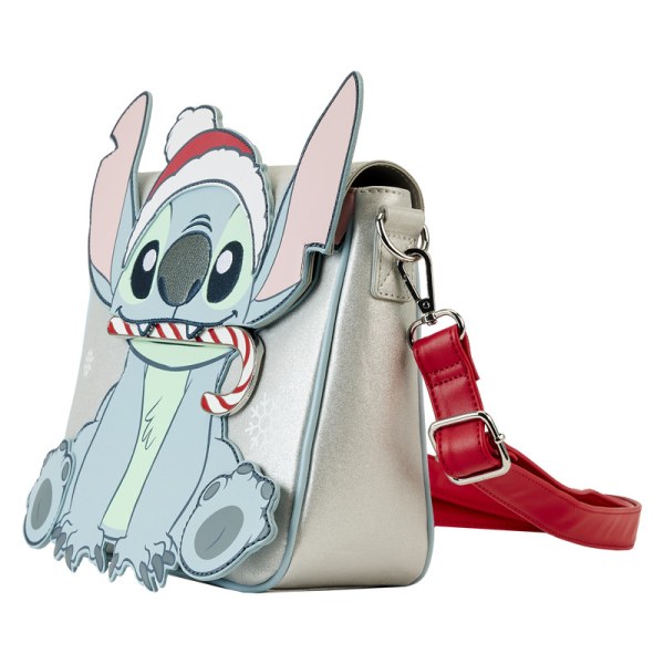 UMHÄNGETASCHE Stitch im Urlaub im Schnee – DISNEY LOUNGEFLY