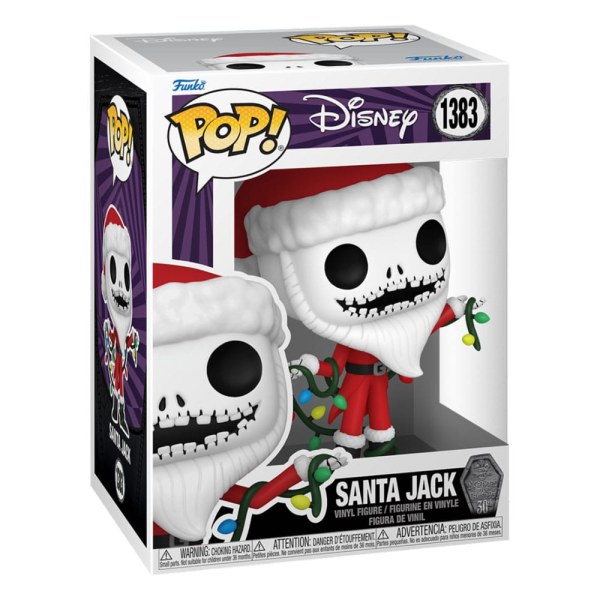 Funko Pop! 1383 – The Nightmare Before Christmas 30th - Jack Santa