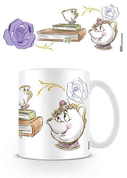 Tasse Die Schöne und das Biest Mrs. Samowar & Chip - Disney