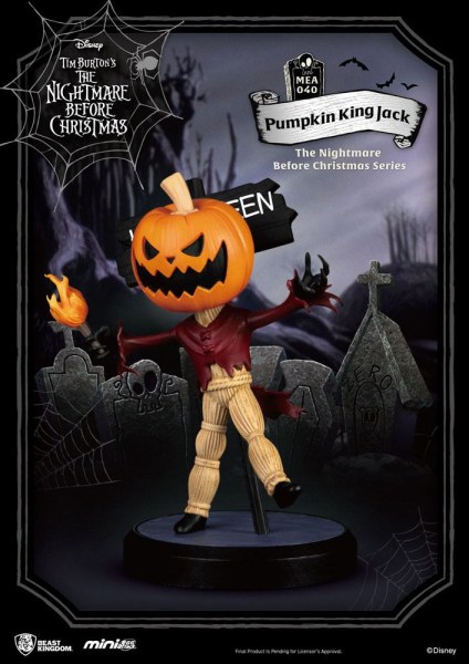 Packung mit 6 Nightmare Before Christmas-Figuren – Disney Mini Egg Attack
