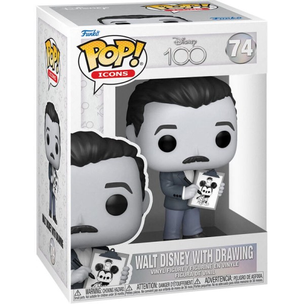 Funko POP! 74 100th - Walt Disney zeichnet