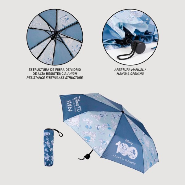 Disney 100 manueller Regenschirm