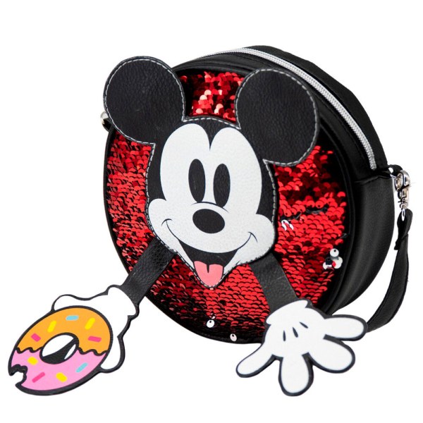 Handtasche mit Mickey-Donut-Pailletten Disney