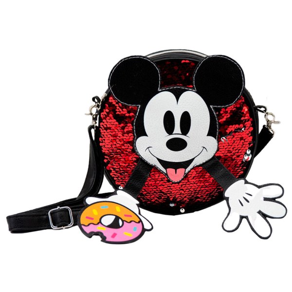 Handtasche mit Mickey-Donut-Pailletten Disney