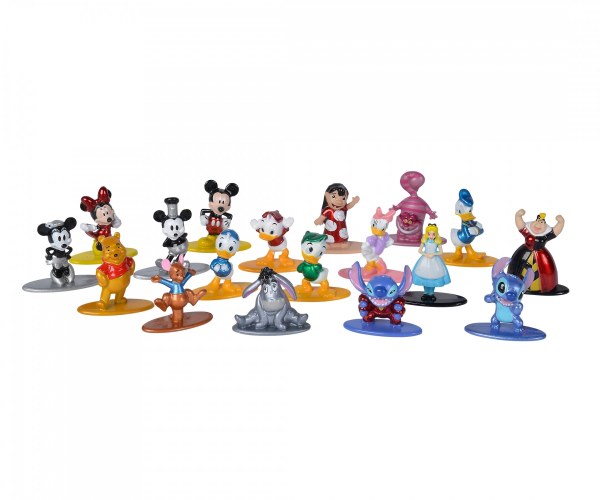 Set mit 18 Disney-Metallfiguren