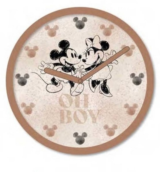 Mickey und Minnie Disney-Wanduhr