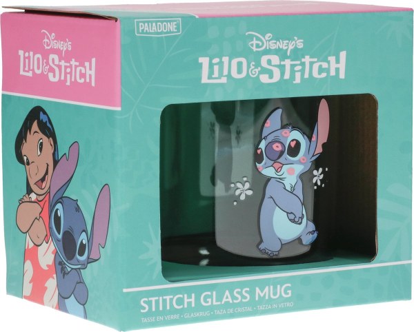 Tasse aus Glas Stitch - Disney