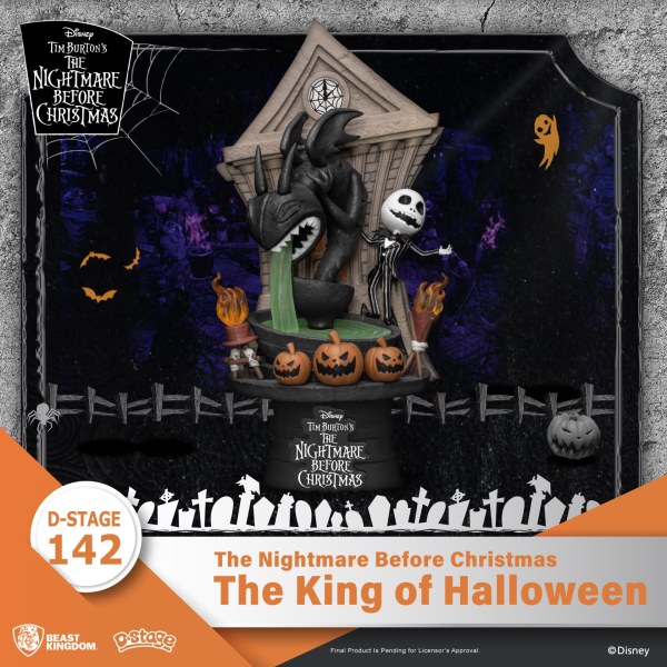 DIORAMA Der König von Halloween Nightmare Before Christmas – DISNEY D-STAGE