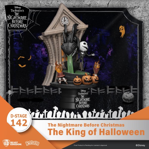 DIORAMA Der König von Halloween Nightmare Before Christmas – DISNEY D-STAGE
