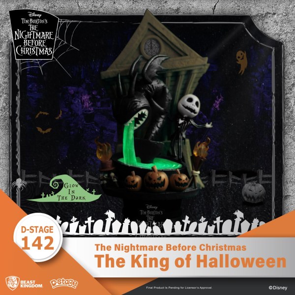 DIORAMA Der König von Halloween Nightmare Before Christmas – DISNEY D-STAGE