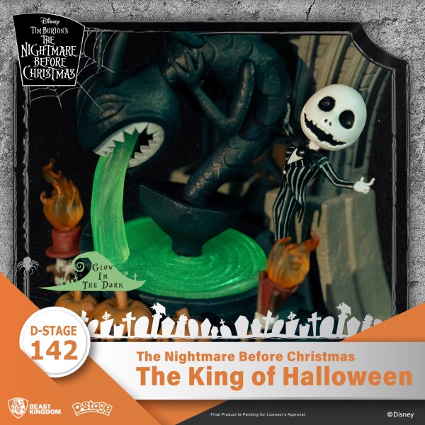 DIORAMA Der König von Halloween Nightmare Before Christmas – DISNEY D-STAGE