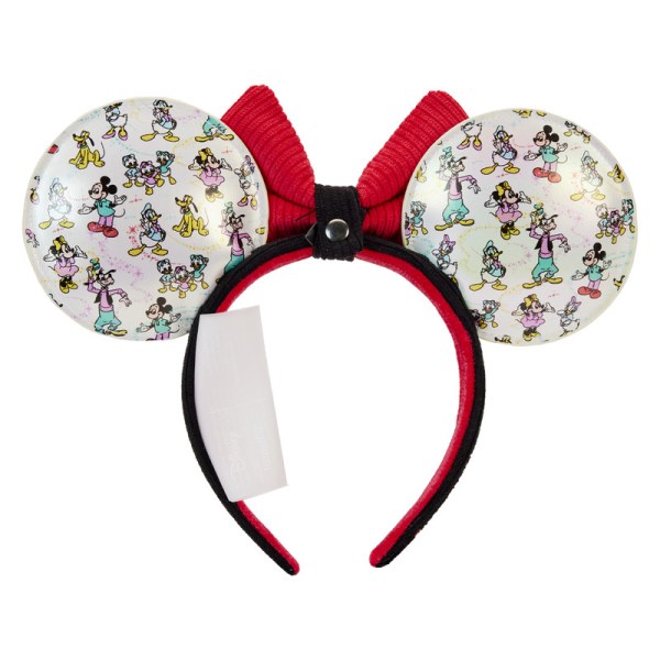 MINI-RUCKSACK Disney 100 schillernde Mickey und Freunde mit Stirnband – DISNEY LOUNGEFLY