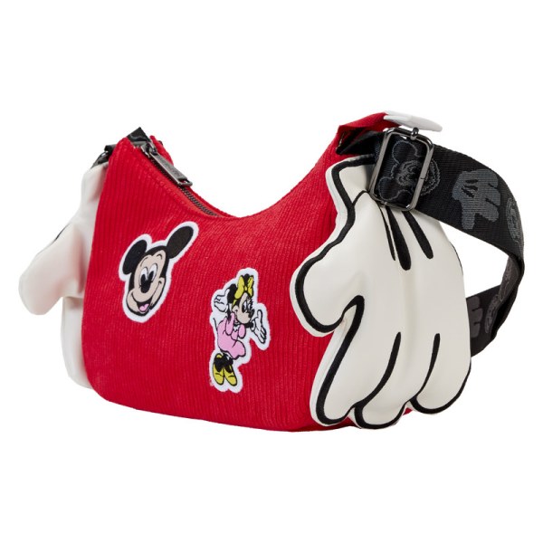 Disney 100 Mickey &amp; Minnie Glove UMHÄNGETASCHE – DISNEY LOUNGEFLY