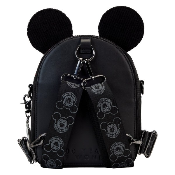 UMHÄNGETASCHE, umwandelbar in Rucksack Disney 100 Mickey Mouse Classic – DISNEY LOUNGEFLY