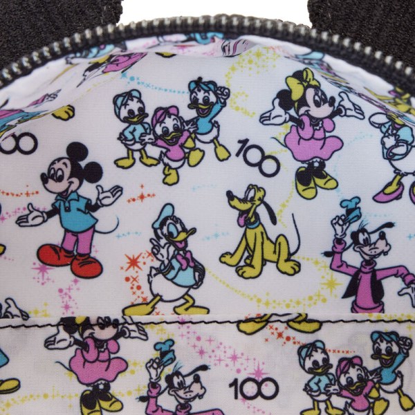 UMHÄNGETASCHE, umwandelbar in Rucksack Disney 100 Mickey Mouse Classic – DISNEY LOUNGEFLY