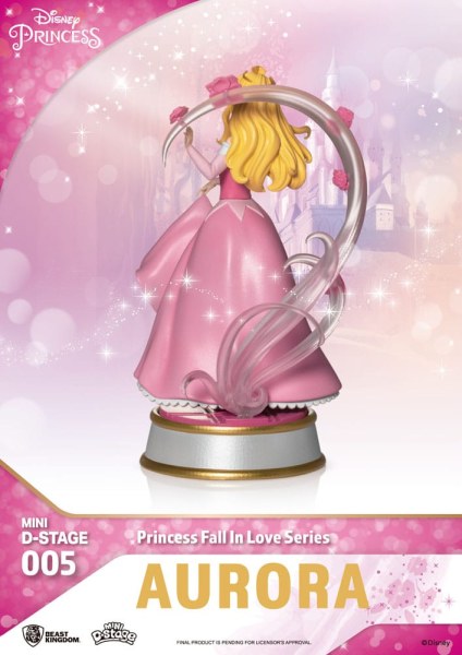 Lot de 6 Figuren Disney-Prinzessinnen „Fall in Love“-Serie – Disney Mini D-Stage