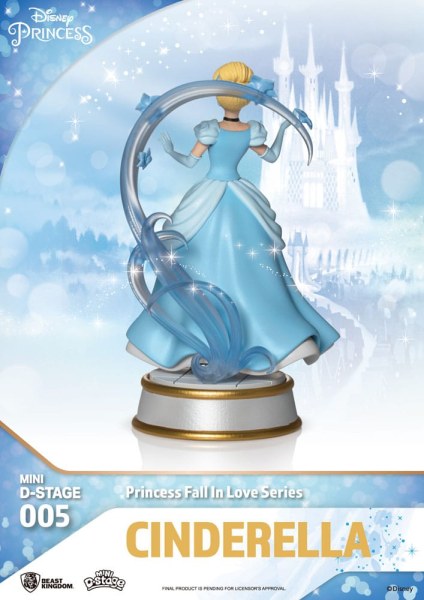 Lot de 6 Figuren Disney-Prinzessinnen „Fall in Love“-Serie – Disney Mini D-Stage