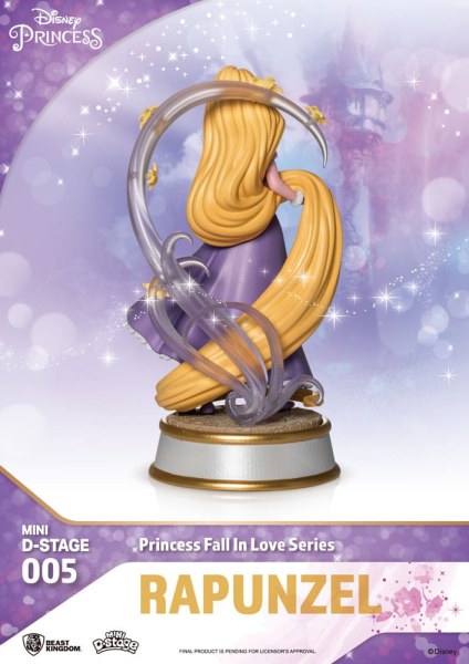 Lot de 6 Figuren Disney-Prinzessinnen „Fall in Love“-Serie – Disney Mini D-Stage