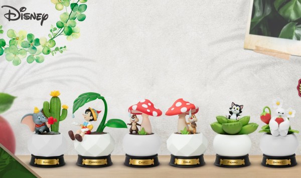 Los mit 6 Mini-Diorama-Bühnen der Serie „ "Pocket plants" “ – Disney Mini-D-Stage