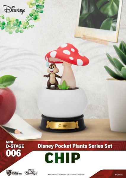 Los mit 6 Mini-Diorama-Bühnen der Serie „ "Pocket plants" “ – Disney Mini-D-Stage