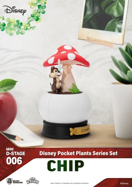 Los mit 6 Mini-Diorama-Bühnen der Serie „ "Pocket plants" “ – Disney Mini-D-Stage