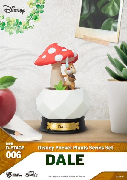 Los mit 6 Mini-Diorama-Bühnen der Serie „ "Pocket plants" “ – Disney Mini-D-Stage
