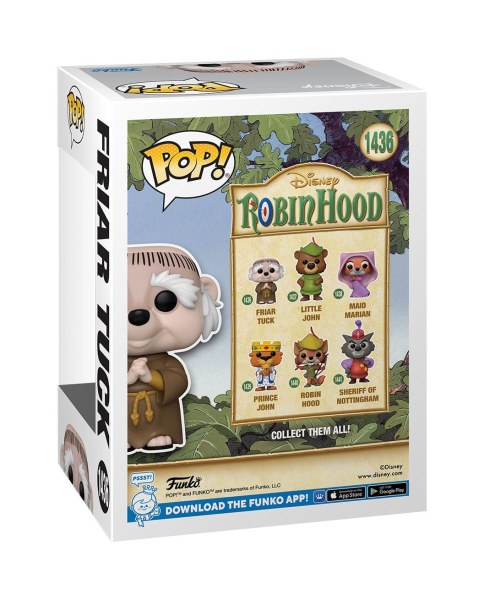 Funko Pop! 1436 – Bruder Tuck Robin Hood – Disney
