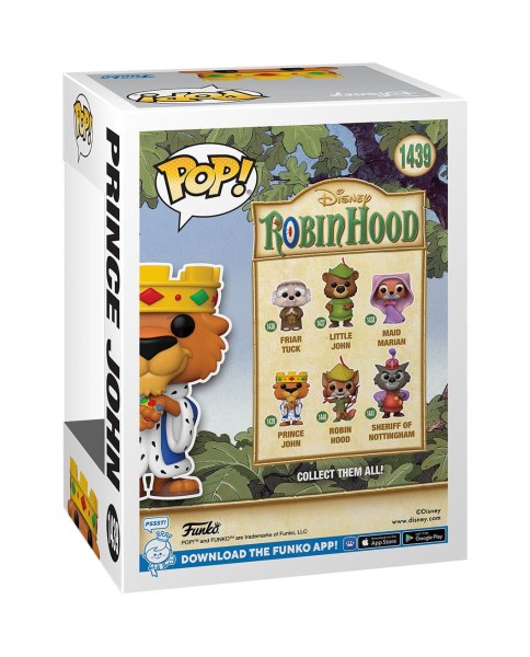 Funko Pop! 1439 – Prinz John Robin des bois – Disney