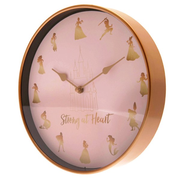 Disney-Prinzessinnen-Wanduhr „Strong at Heart“