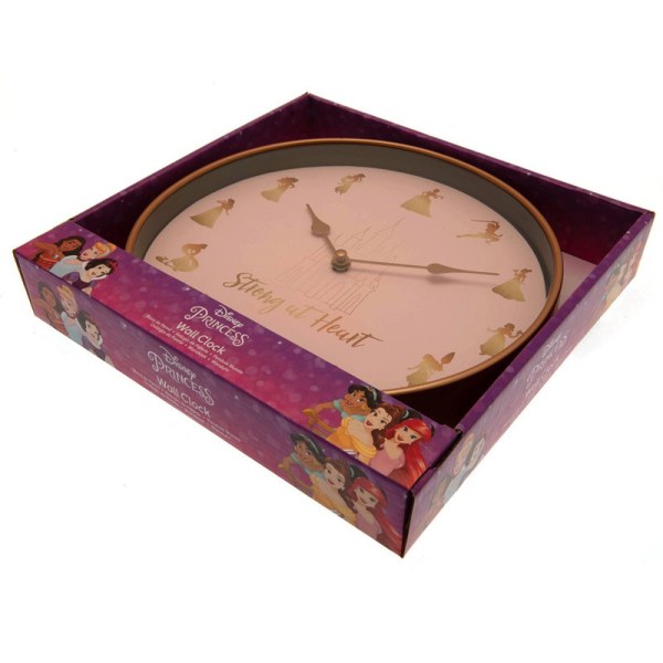 Disney-Prinzessinnen-Wanduhr „Strong at Heart“