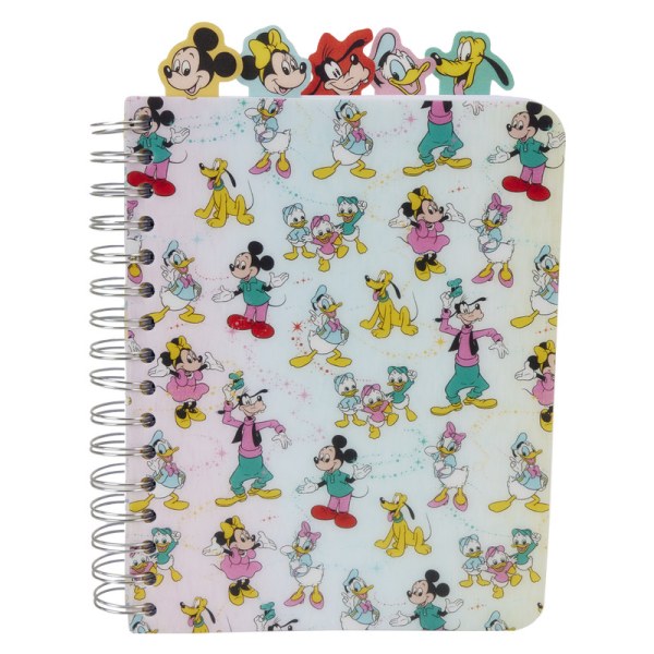 Mickey and Friends Disney100 Spiral-Tagebuch – Disney Loungefly