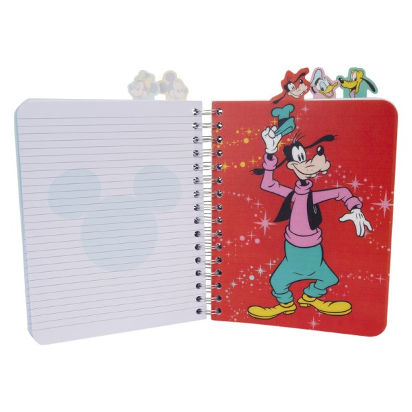 Mickey and Friends Disney100 Spiral-Tagebuch – Disney Loungefly