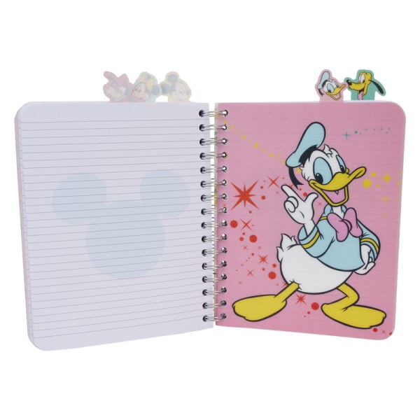 Mickey and Friends Disney100 Spiral-Tagebuch – Disney Loungefly