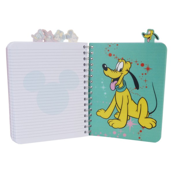 Mickey and Friends Disney100 Spiral-Tagebuch – Disney Loungefly