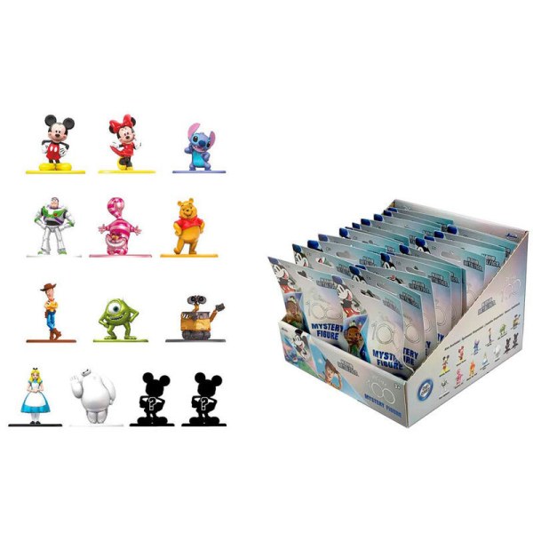 DISNEY100 MYSTERY FIGURINE – (1 FIGUR NACH ZUFÄLLIGEM Zufall)