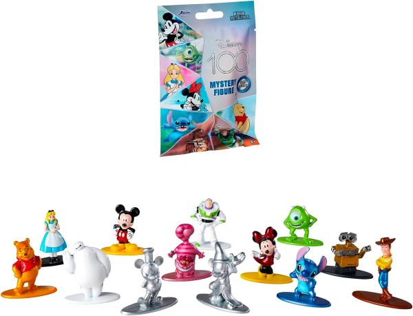 DISNEY100 MYSTERY FIGURINE – (1 FIGUR NACH ZUFÄLLIGEM Zufall)